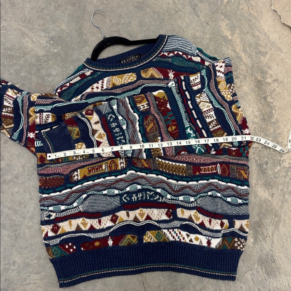 Vintage Free People Brandini C00gi Style Crew Neck Sweater - Picture 7 of 7